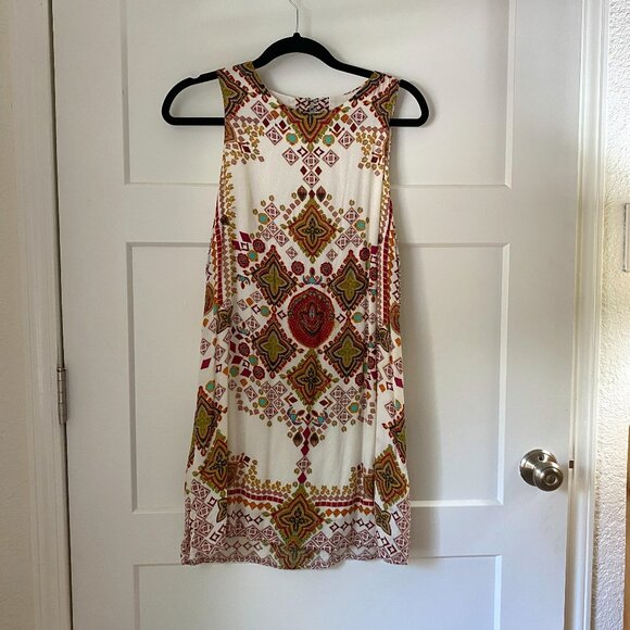 Urban Outfitters Ecote Guinevere Floral Open Back Frock Dress - Picture 2 of 3